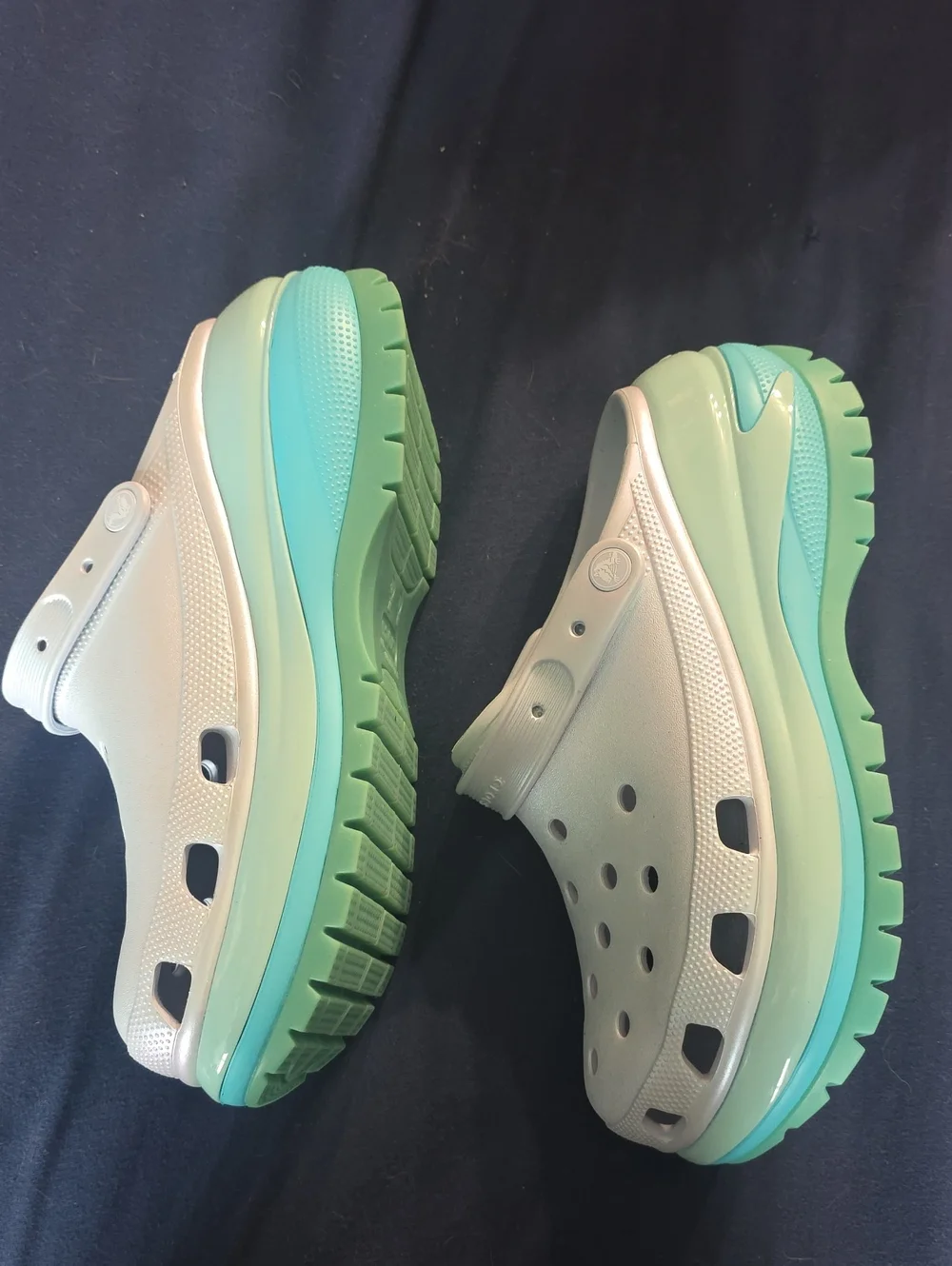 Mega CROCS mint/Sea Life